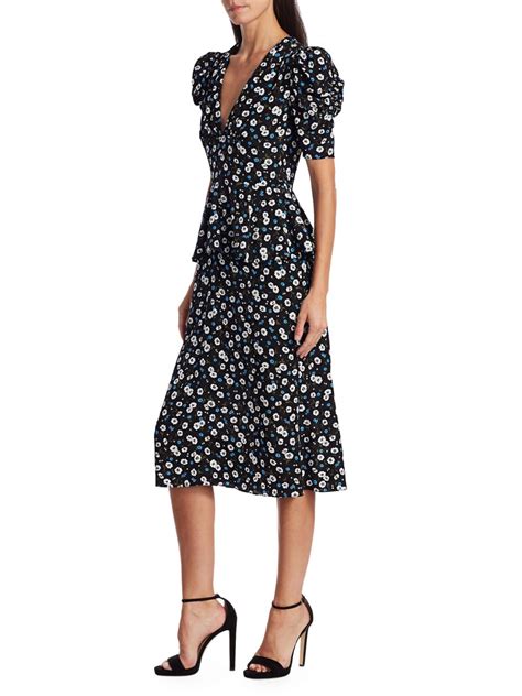 michael kors maxikleid floral|Michael Kors silk dresses.